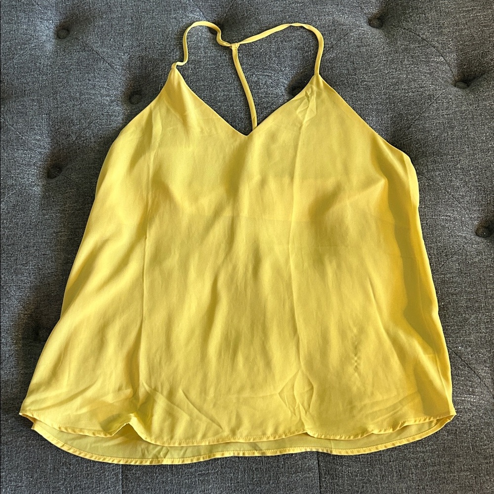 Active USA Yellow Camisole Top